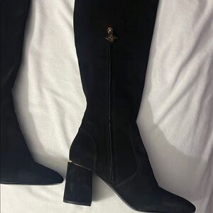 Louis Vuitton Black Over the Knee Women's Boots